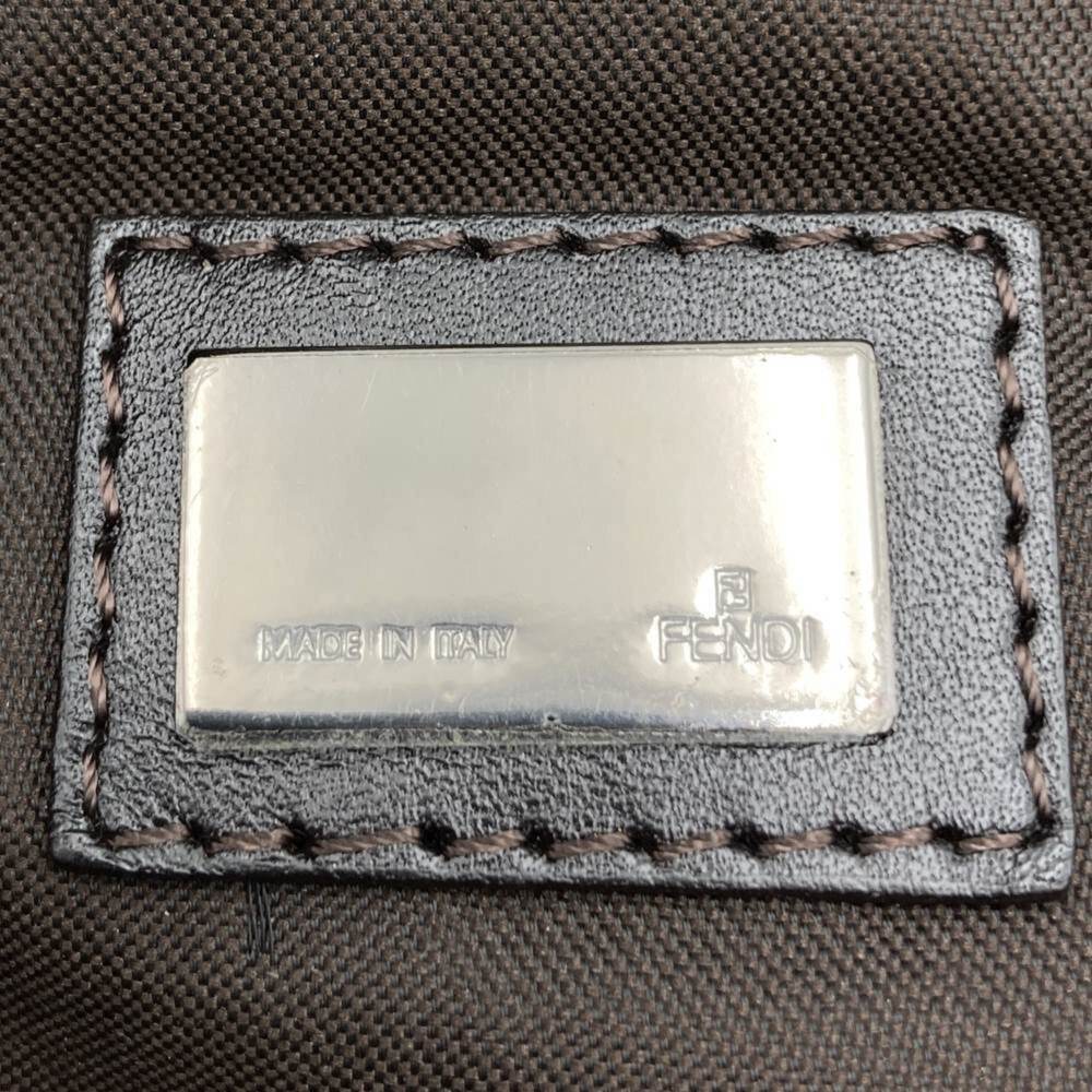 FENDI Brown Leather Shoulder Bag - Picture 8 of 10